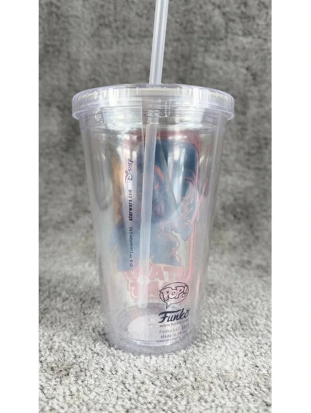 Disney Star Wars Darth Vader 16oz Tumbler with Straw